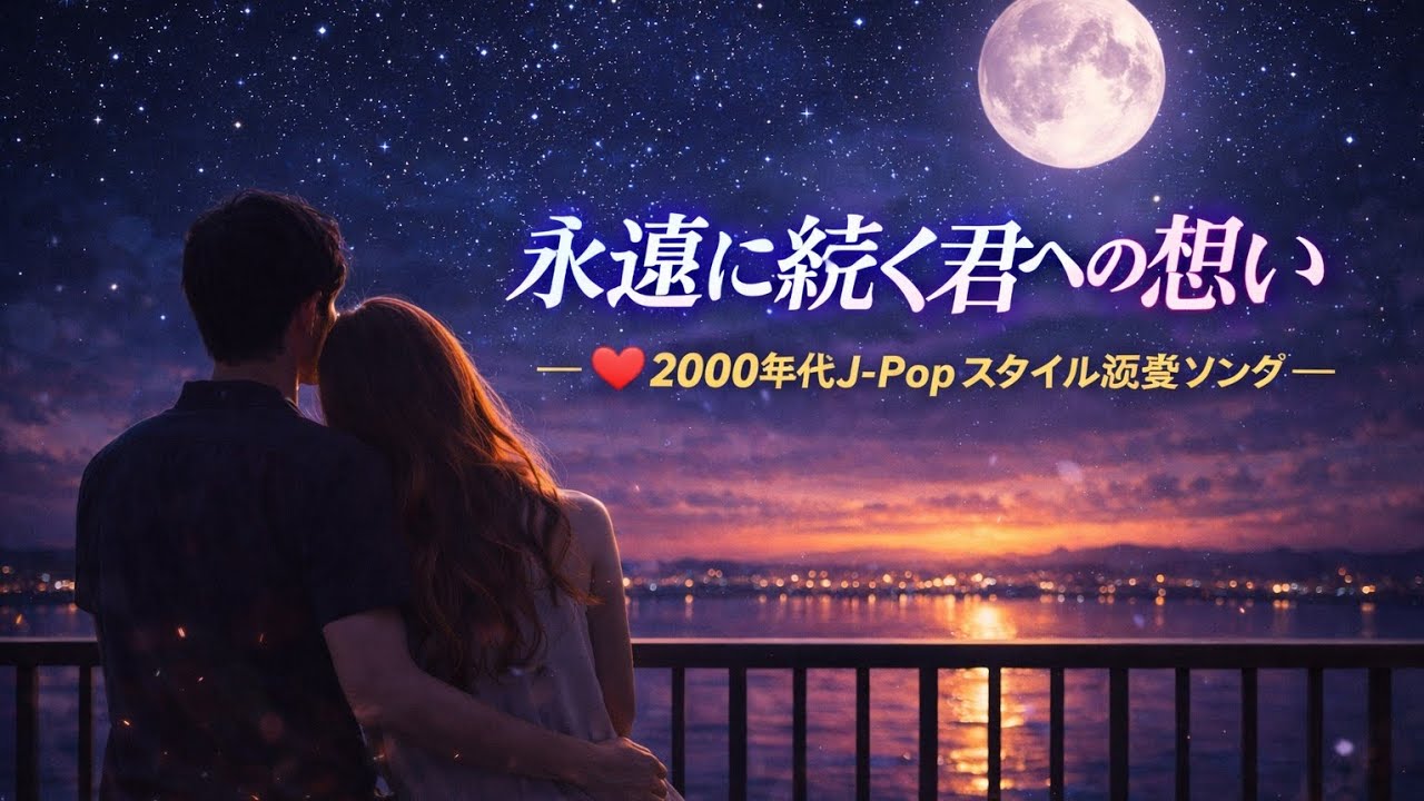 永遠に続く君への想い ❤️｜2000年代J-Popスタイル恋愛ソング