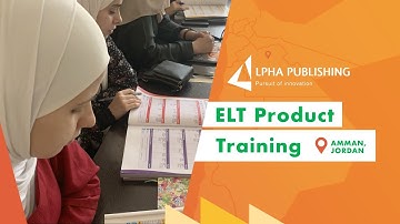 Alpha Publishing ELT Product Training - Amman, Jordan