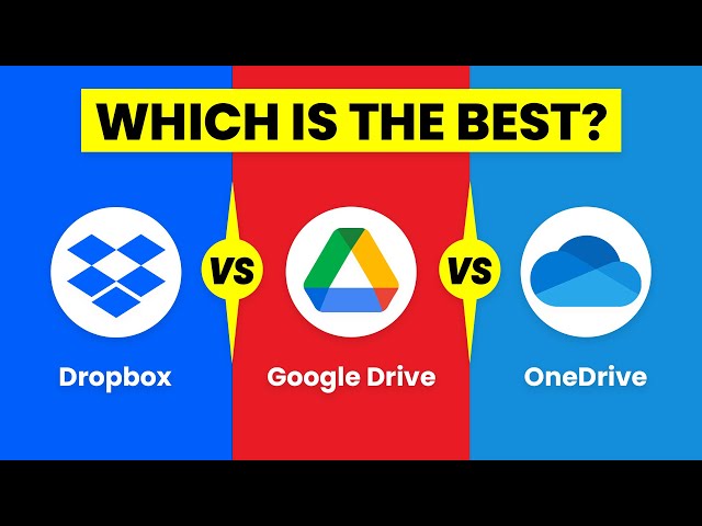 Google Drive vs OneDrive 2024 - Which is Better?