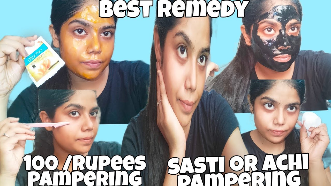 #under100rs low budget effective pampering 😍😍😍😍😍😍 #subscribetomychannel