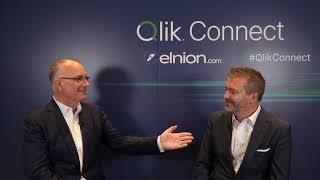 James Fisher, Chief Strategy Officer for Qlik, at Qlik Connect 2024