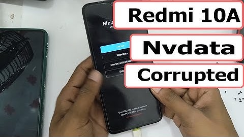 Redmi 10A NvData Corrupted Fix Baseband Unknown Fix This File