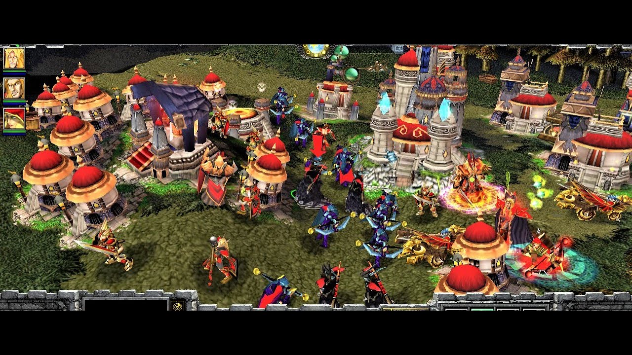 Warcraft 3; Struggle for Azeroth - Lordaeron Ruins - (Blood Elves) Custom