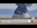 Crews eject after 'midair collision' at Idaho Air Force base air show