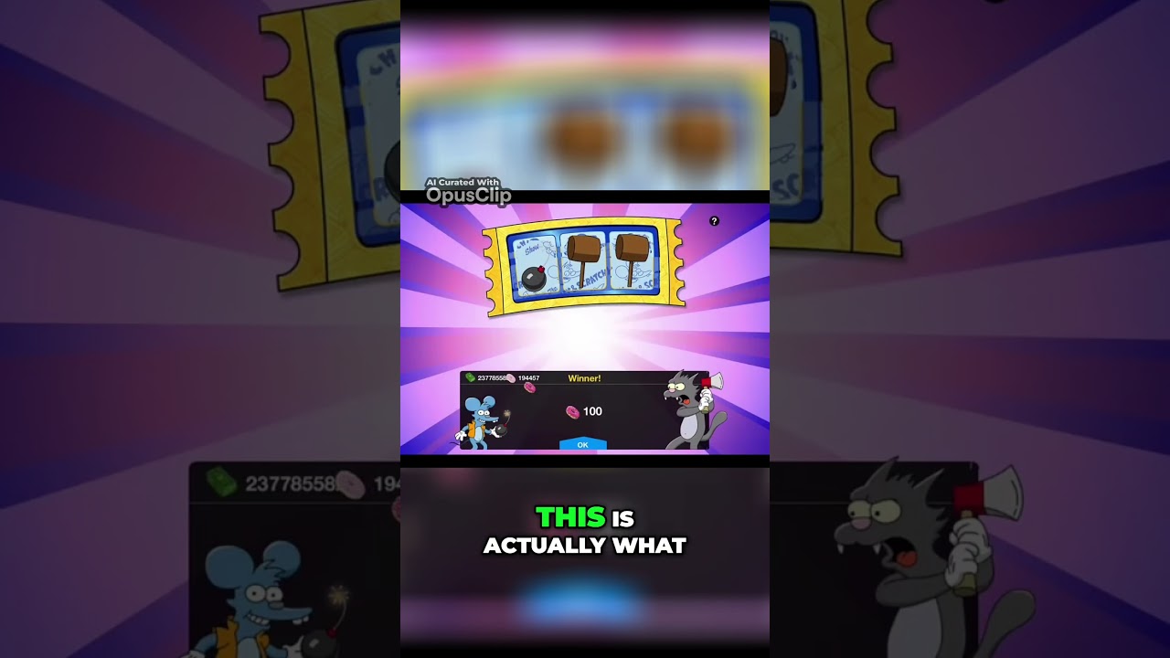 Unlock Unlimited Donuts THE SIMPSONS TAPPED OUT CHEAT