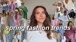 SPRING FASHION TRENDS 2024 | what to wear this spring! (wearable, pinterest inspired, outfit inspo)