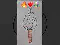 Satisfying 🔥❤️🍭#satisfying #trending #ytshorts #youtubeshorts #drawing #coloring #shorts