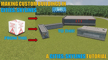Making CUSTOM buildings in Cities: Skylines | Procedural Objects | Cities: Skylines Tutorial