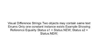 Java Enum Comparison: == vs equals()