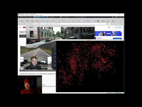 George Hotz's twitchslam tutorial with the Current API calls - SLAM Pangolin 2021 - Updating