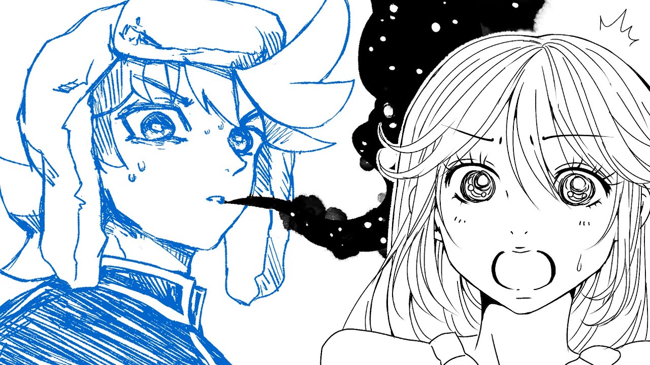 5 MANGA STYLES DRAWING CHALLENGE #3