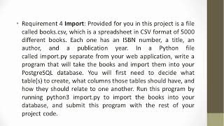 CS50 Web Project1:Books