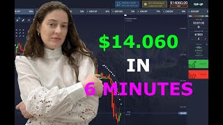 How i make $14.060 in 6 minutes | Binary Options Trading Strategy