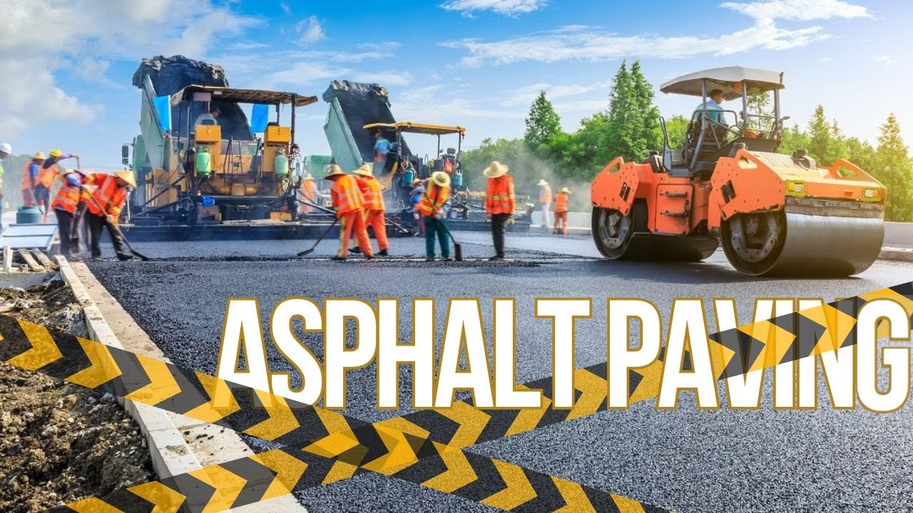 Asphalt Paving ! How Roads Are Made