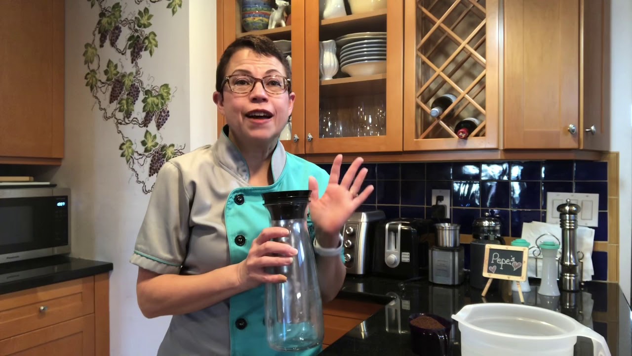 Cold Brew Coffee Carafe from Tupperware YouTube