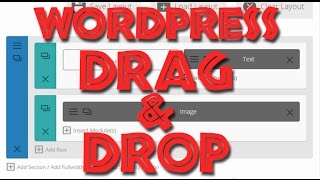 Drag and Drop Wordpress with Divi Theme Drag and Drop Wordpress with Divi Theme