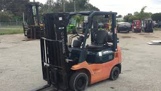 2001 Toyota 42-7FG18 Counterbalance Forklift