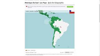 Information Seterra South America Countries Speedrun in 7 seconds Update