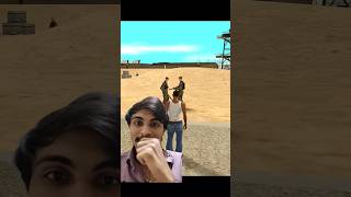 GTA vice city Cj becomes army Shoulder💀 #gta5 #gta #reaction