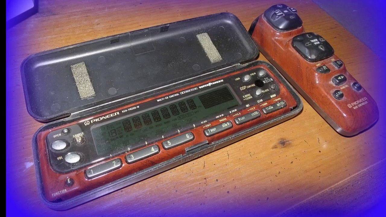 Pioneer KEHP8200 & CDXP1280 car audio tape/tuner/CD YouTube