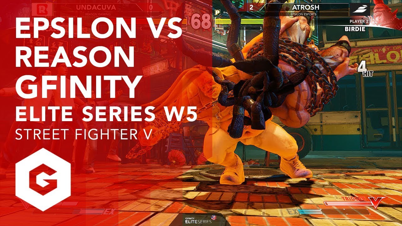 SFV: EPSILON VS REASON HIGHLIGHTS (G4W5 - GFINITY ELITE SERIES SEASON 1)