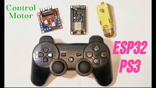 How To Control Motor With PS3 Controller (Bluetooth) - Part 2 || DIY Projects