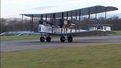 Vickers Vimy Flight by Museum Volunteers on Top Ge...