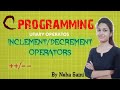Increment and Decrement Operators