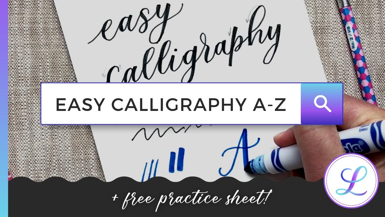 Calligraphy Practice For Beginners - 120 by Blue, Daisy