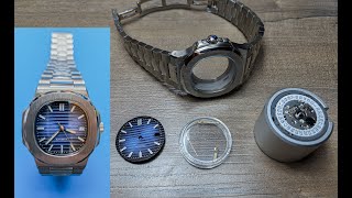 Nautilus Mod. Build your own version with NH35, 316L Stainless Steel and Sapphire... screenshot 3