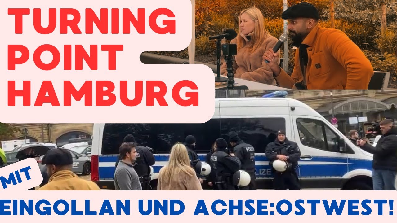 Historisch! CHARLIE KIRK's Turning Point in DE - mit 