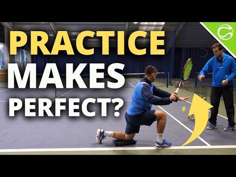 Practice Makes Perfect in Tennis? Try This Instead ✅