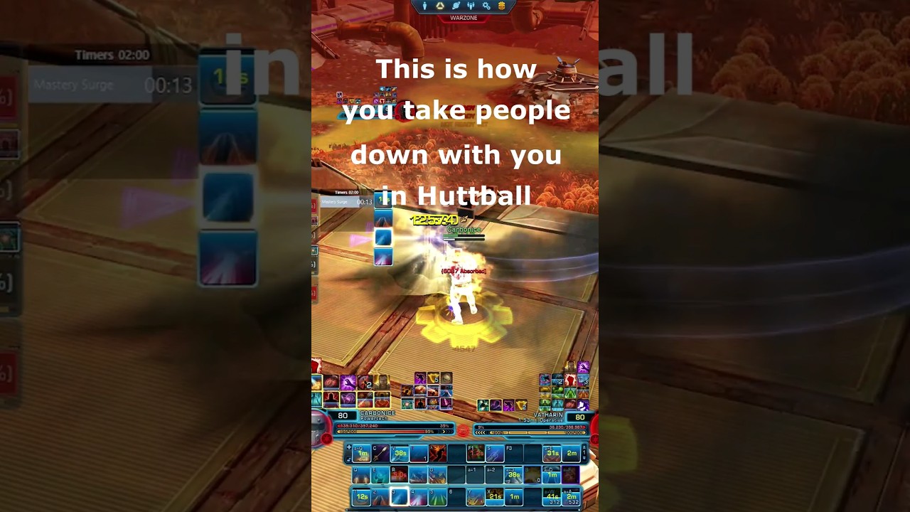 This is how you take people down with you in Huttball 