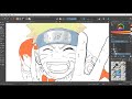 Naruto Timeline Echo en Krita