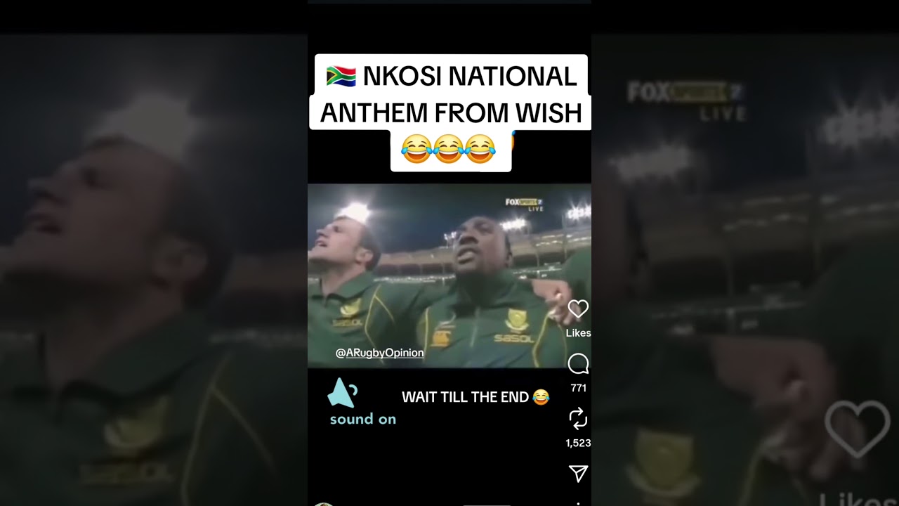 WORST 🇿🇦 NATIONAL ANTHEM EVER 😂 WTF! 