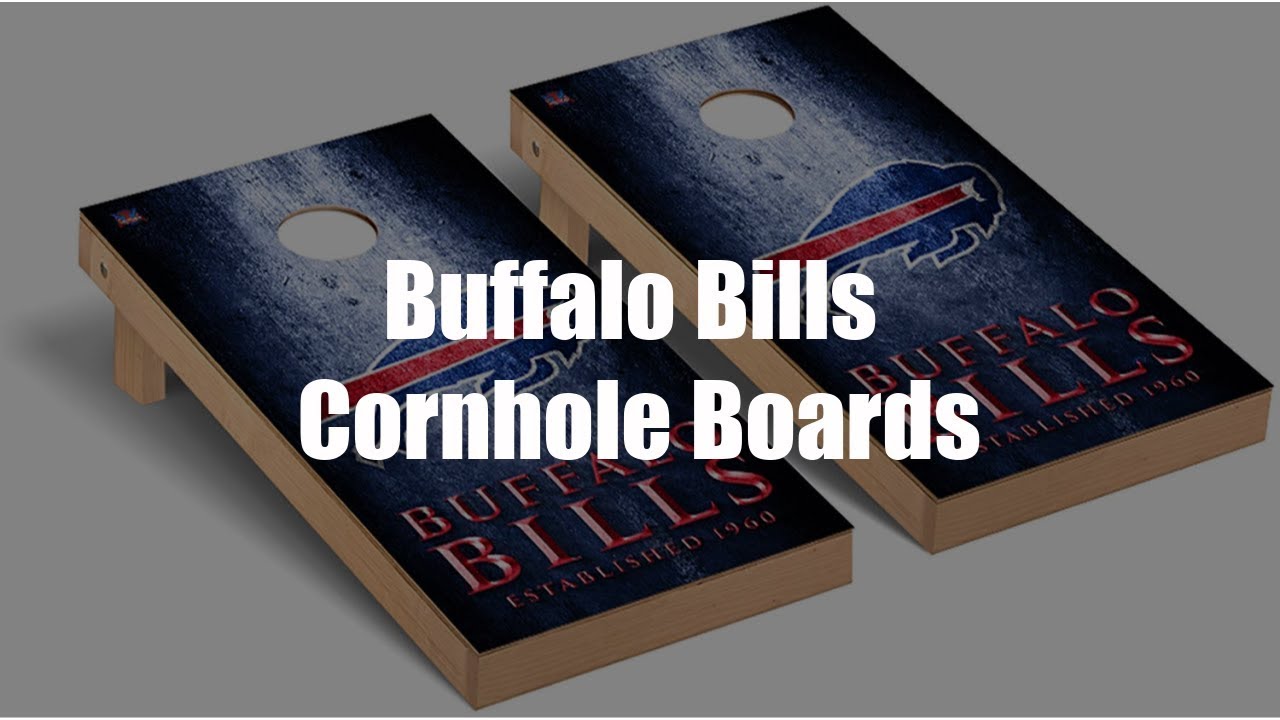 Buffalo Bills Cornhole Boards