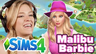 Malibu Barbie Goes Exploring In The Sims 4 | Part 3