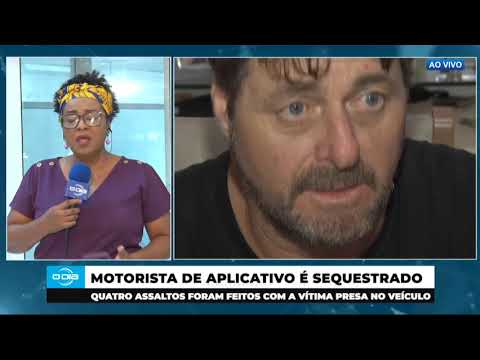 Motorista de aplicativo é sequestrado e veículo é utilizado para assaltos 04 06 2024