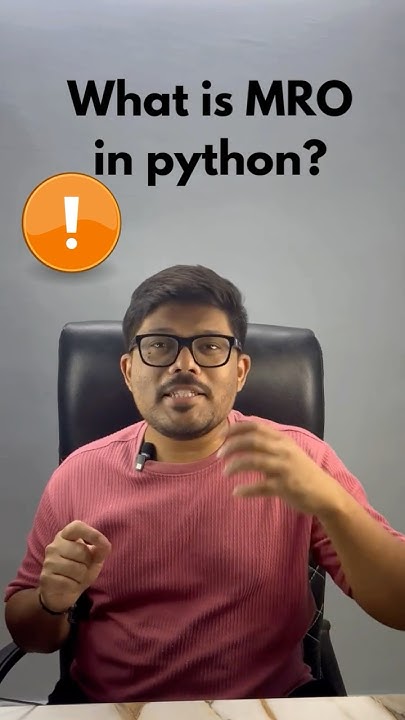 MRO Method Resolution Order in python #python #codechasers #code #job # ...