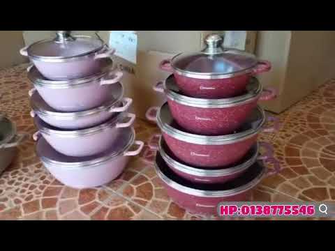 10Pcs Dessini Die Cast Cookware 