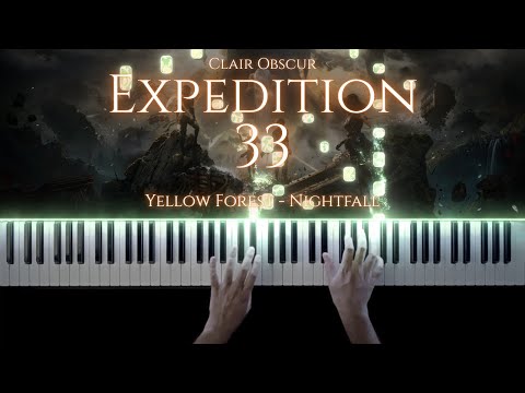 Yellow Forest - Nightfall (Clair Obscur: Expedition 33) - Lorien Testard