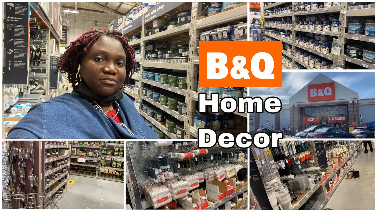 Diy Home Decor B & Q Paint Shopping Vlog YouTube