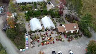 Frost Farms From the Air - Fall Edition | Garden Center on Mount Desert Island, Maine