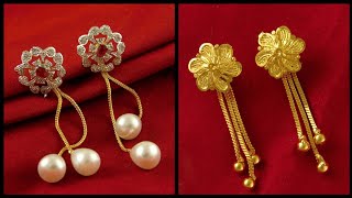 Stylish And Beautiful Different Styles Of Gold Earrings Designs