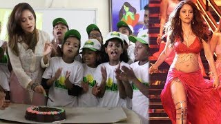 Sonu Ke U Ki Sweety Actress Nushrat Bharucha Celebrates Her Birthday With Smile Foundation Kids