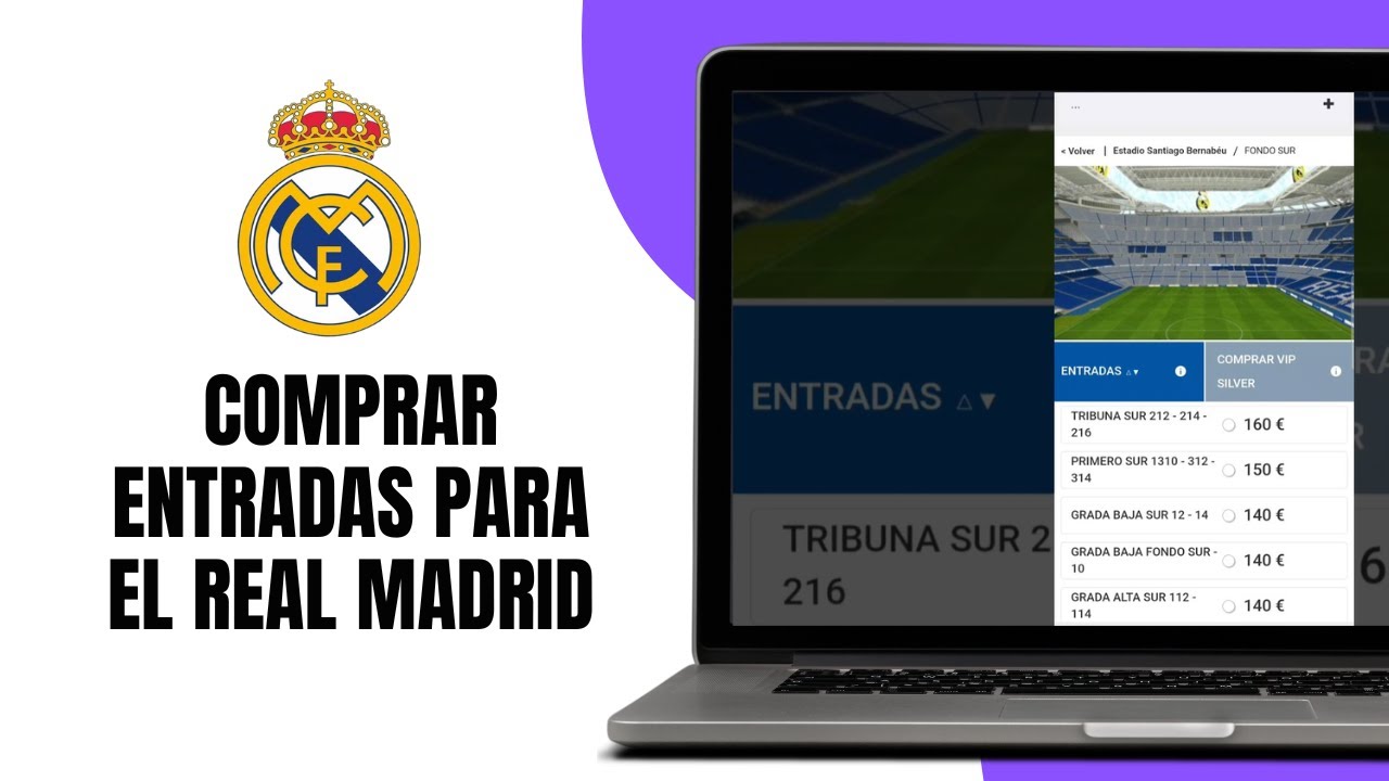 Cómo COMPRAR Entradas Para El REAL MADRID 2026