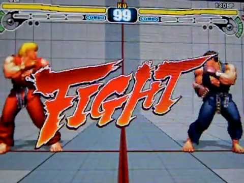 iPhone『ストリートファイターIV Volt』: jooorem (Ken) vs Kenshiraux (Ryu)