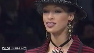 Yves Saint Laurent AW93 Womens Runway Show - 4k Ultra HD