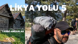 LİKYA YOLU - 5  LYCİAN WAY - 5  KALKAN - GÖKÇEÖREN  TARİHİ AMBARLAR