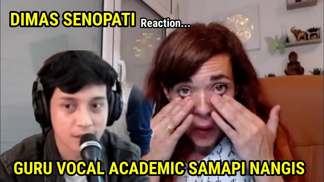 Dimas Senopati Reaction Guru Vocal Cantik Sampai Nangis - YouTube
